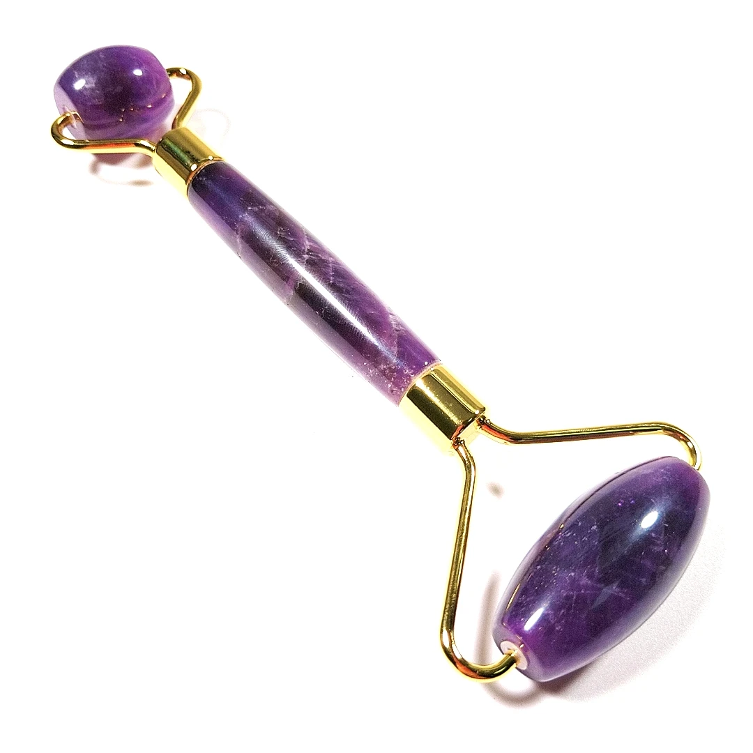 Hottest sell Jade face roller 100% genuine amethyst quartz facial roller wireless face massager wholesale for life decoration
Hottest sell Jade face roller 100% genuine amethyst quartz facial roller wireless face massager wholesale for life decoration