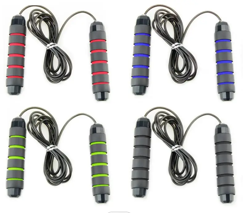 Endurance Training and Fitness Gym Memory foam handle Tangle-Free with Ball Bearings Rapid Speed Exercise Jump Rope Cable, Customized color
Endurance Training and Fitness Gym Memory foam handle Tangle-Free with Ball Bearings Rapid Speed Exercise Jump Rope Cable, Customized color