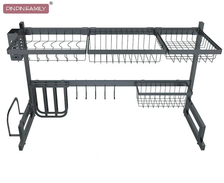 PINPINFAMILY 2020 explosion model standing kitchen practical Large sink frame iron spray matte black Sink stand
PINPINFAMILY 2020 explosion model standing kitchen practical Large sink frame iron spray matte black Sink stand