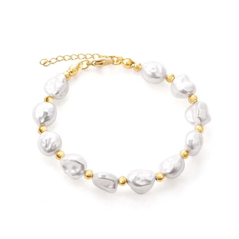 Qings Fashion Jewelry Graceful Design for Woman Pearl Stainless Steel Minimalist Bracelet
Qings Fashion Jewelry Graceful Design for Woman Pearl Stainless Steel Minimalist Bracelet
