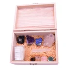 Wholesale Custom Chakra Stones and Crystal Set Crystal Stones For Healing Christmas Gift