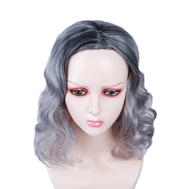 Factory Outlet Hot Sell Grey Body Wave Luxefame Hair Synthetic Wig Asian Style Synthetic Wig, Pic show
Factory Outlet Hot Sell Grey Body Wave Luxefame Hair Synthetic Wig Asian Style Synthetic Wig, Pic show