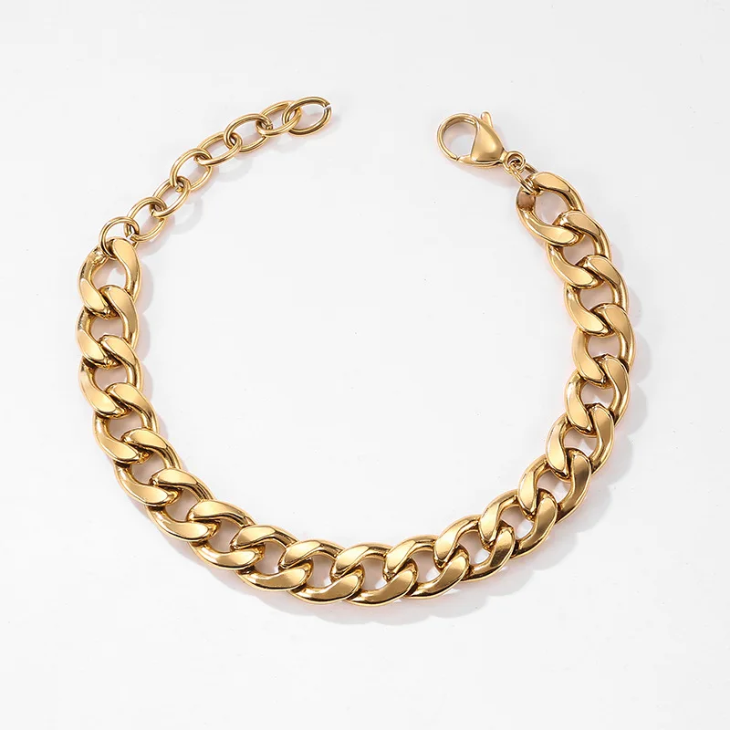 Joolim Stylish Stainless Steel 18k Gold Plated Chain Bracelet Design Jewelry Wholesale, Gold / silver
Joolim Stylish Stainless Steel 18k Gold Plated Chain Bracelet Design Jewelry Wholesale, Gold / silver