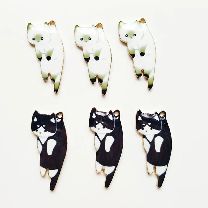 DIY Jewelry Accessories Cartoon Animal Cat Student Earrings DIY Alloy Pendant Accessories, As pic show
DIY Jewelry Accessories Cartoon Animal Cat Student Earrings DIY Alloy Pendant Accessories, As pic show