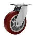 Foldable Shopping Heavy Duty Rotate Alloy Steel Caster Wheel For Trolley