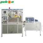 China empty 1L motor oil bottle bag packing machine with pvc bag
