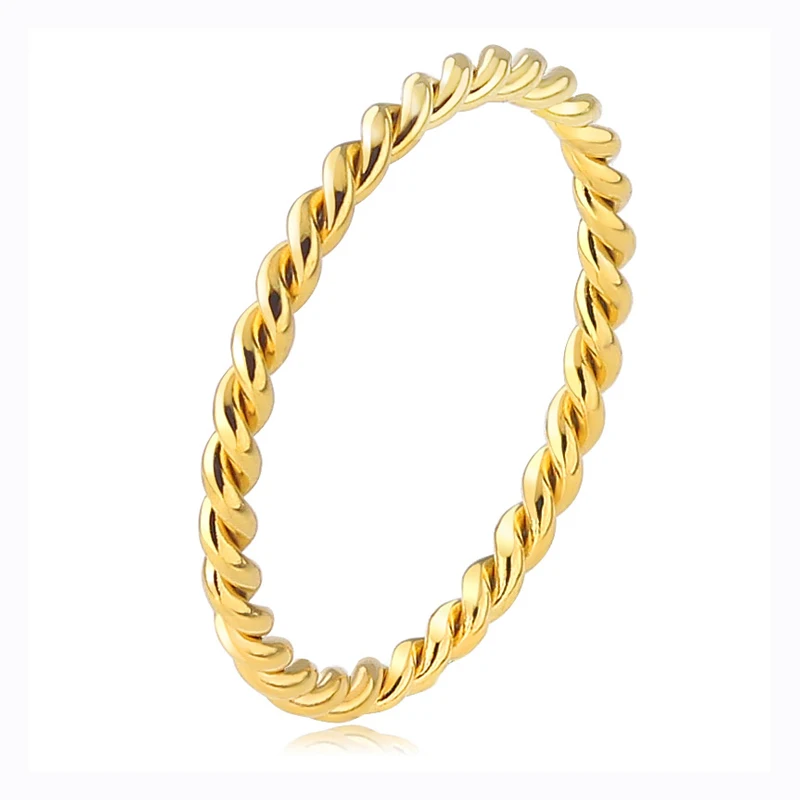 Gold torsion wire design for women fancy finger rings delicate jewelry custom female rings for teenage girls delicate split ring, Gold color
Gold torsion wire design for women fancy finger rings delicate jewelry custom female rings for teenage girls delicate split ring, Gold color