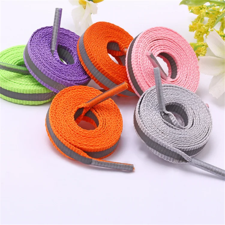 High Quality Custom Polyester Shoe laces flat Reflective Shoelaces Reflective Shoe laces, Customized
High Quality Custom Polyester Shoe laces flat Reflective Shoelaces Reflective Shoe laces, Customized