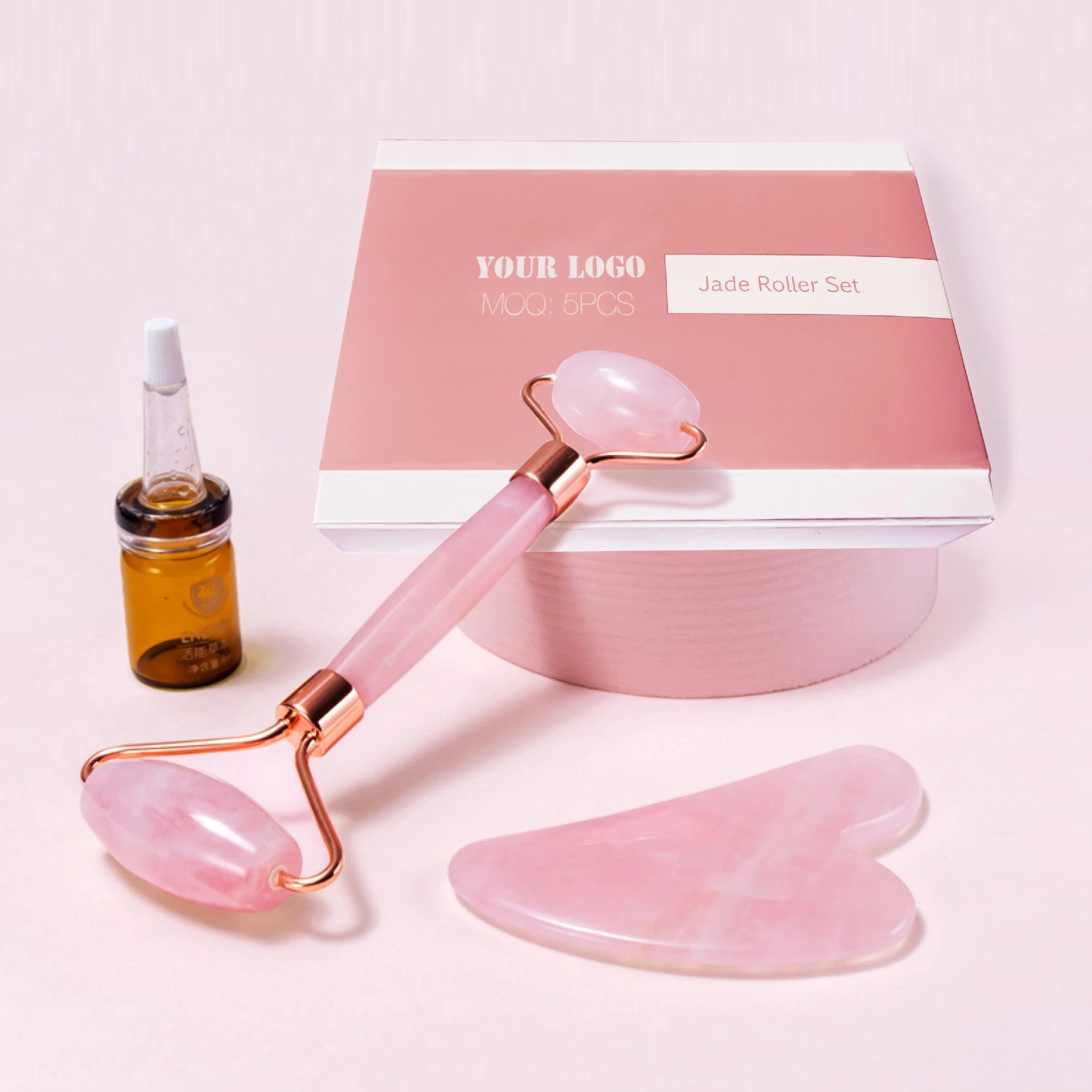 Natural white rose quartz stone facial massager for electrical gua sha set face jade roller, Pink rose quartz/green /many colors
Natural white rose quartz stone facial massager for electrical gua sha set face jade roller, Pink rose quartz/green /many colors
