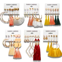 2020 Fashion Wholesale New Arrival Tassel Dangle Earrings For Women 
2020 Fashion Wholesale New Arrival Tassel Dangle Earrings For Women