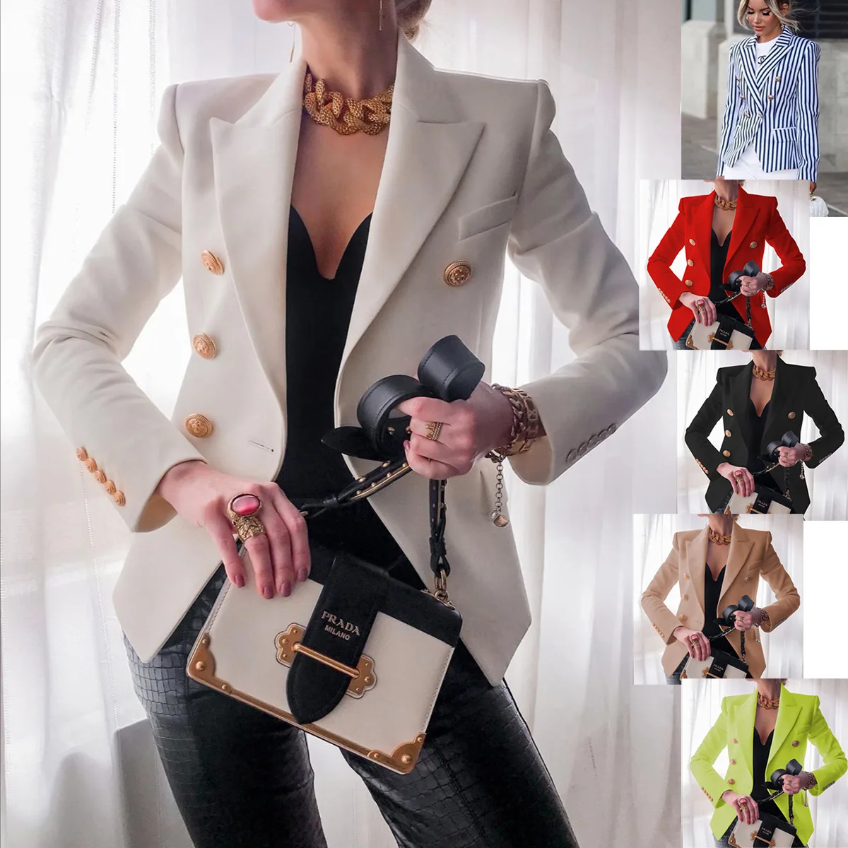 Women Winter Coats New Women's Jackets & Coats Fashion Casual Suit Short Jackets women's suits, 6 colors
Women Winter Coats New Women's Jackets & Coats Fashion Casual Suit Short Jackets women's suits, 6 colors