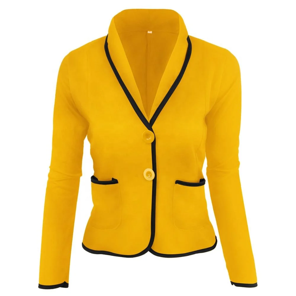 2020 High quality women's fashion casual wild fashion slim European and American small suit jacket women
2020 High quality women's fashion casual wild fashion slim European and American small suit jacket women