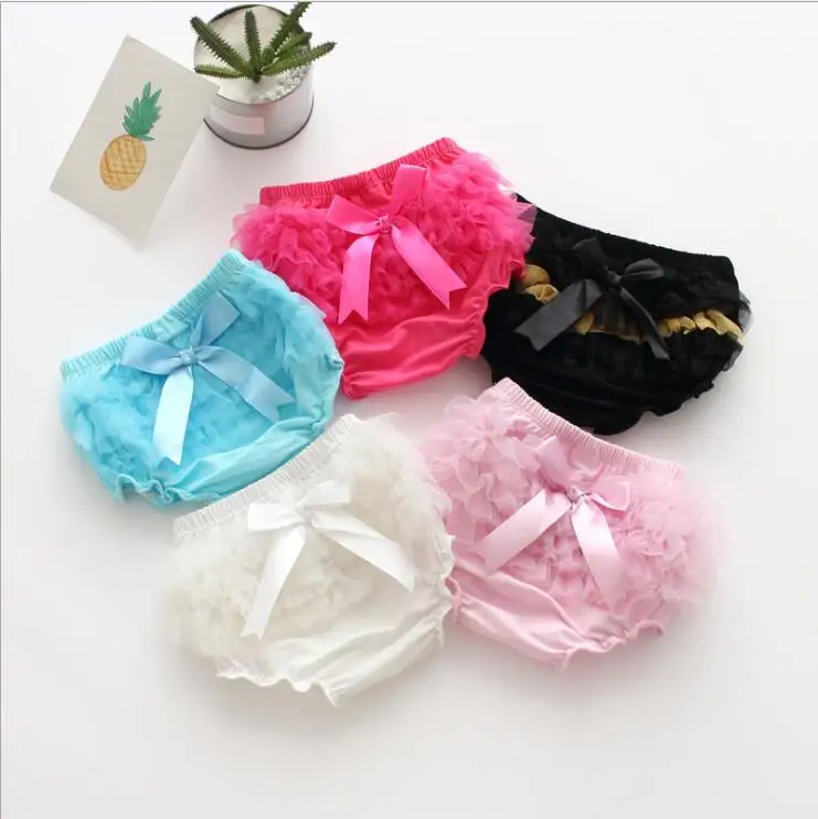 Wholesale Infant Tutu Pants Underwear Solid Color Ruffled Baby Girl Bloomers, Knitted Cotton Short Pants Bloomers for baby girl
Wholesale Infant Tutu Pants Underwear Solid Color Ruffled Baby Girl Bloomers, Knitted Cotton Short Pants Bloomers for baby girl