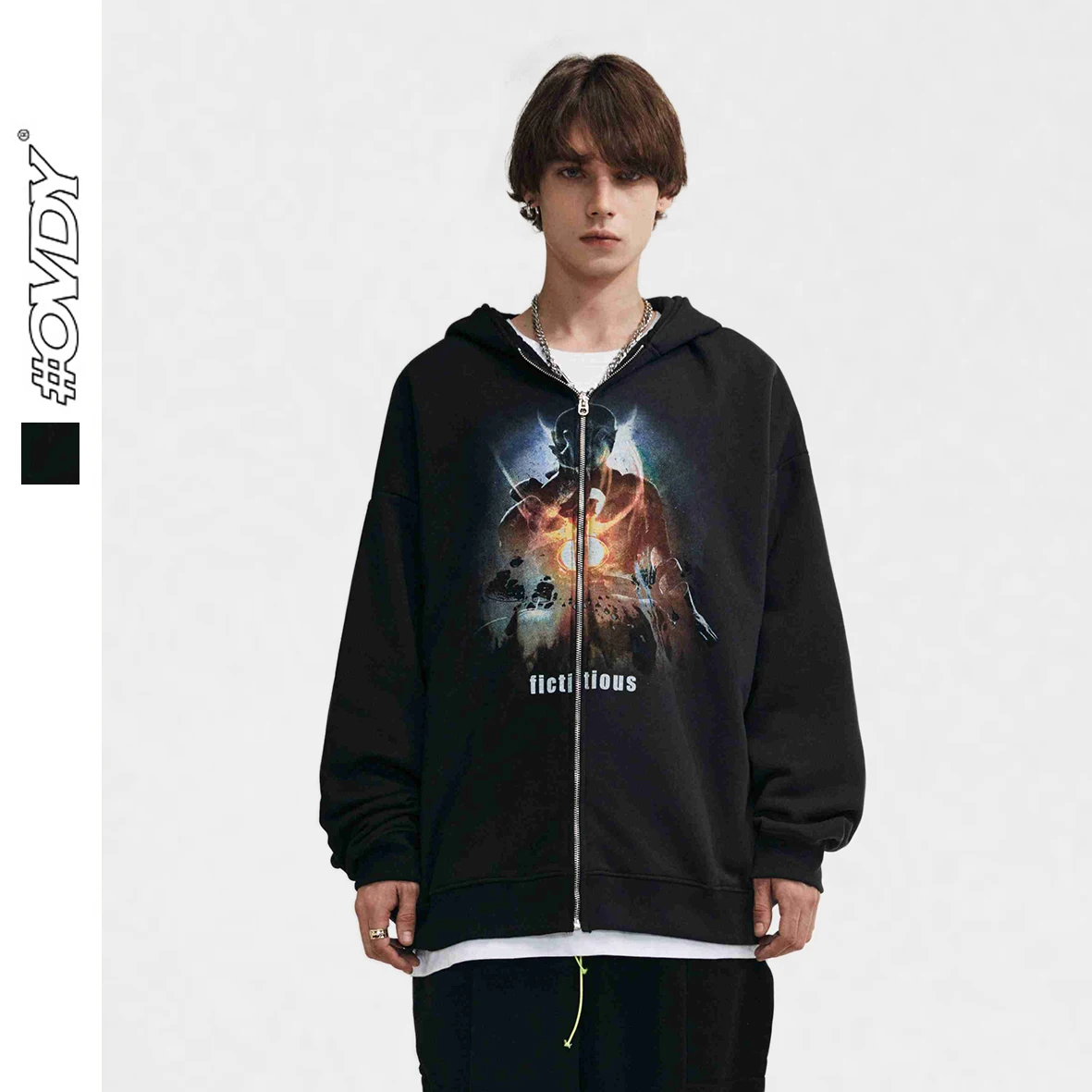 Top Sales Screen Printed Winter Unisex Custom Streetwear Heavy Weight Zip Up Black Brown Patchwork Fleece Hoodie For Men Women
Top Sales Screen Printed Winter Unisex Custom Streetwear Heavy Weight Zip Up Black Brown Patchwork Fleece Hoodie For Men Women