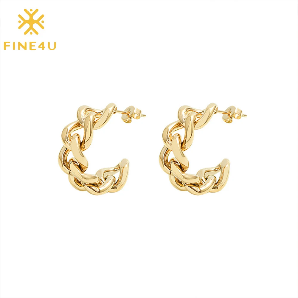 Ladies fashion aretes jewelry twist nugget hollow 18k plated women earrings gold, Gold/steel/rose gold
Ladies fashion aretes jewelry twist nugget hollow 18k plated women earrings gold, Gold/steel/rose gold