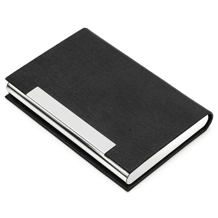 Custom Logo Metal PU Leather Laser Engraving Logo Card Business Card Holder Case For Promotion Gifts, Natural
Custom Logo Metal PU Leather Laser Engraving Logo Card Business Card Holder Case For Promotion Gifts, Natural