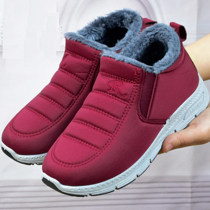 Cheap Rubber Out-sole Anti-slip Durable Women' Men Daily Walking Style Winter Snow Shoes Sneakers
Cheap Rubber Out-sole Anti-slip Durable Women' Men Daily Walking Style Winter Snow Shoes Sneakers