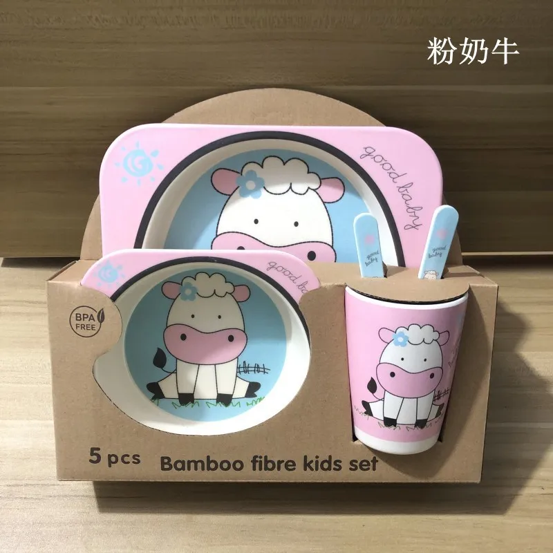 Baby Bamboo Feeding Food Tableware Set cute Kid Dishes Bamboo Feeding Bowl Dinner tableware, As picture
Baby Bamboo Feeding Food Tableware Set cute Kid Dishes Bamboo Feeding Bowl Dinner tableware, As picture