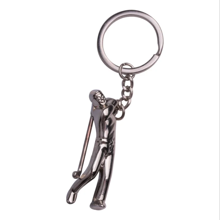 promotional Creative metal sports project golf shape key ring human - shaped club pendant TP-22081
promotional Creative metal sports project golf shape key ring human - shaped club pendant TP-22081