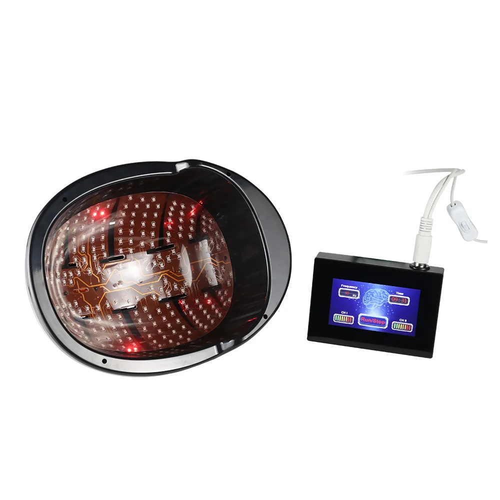 New Style Head Anxiety Pdt Treatment 810nm Photobiomodulation Machine Wholesale Price Medical Autism Cure Helmet
New Style Head Anxiety Pdt Treatment 810nm Photobiomodulation Machine Wholesale Price Medical Autism Cure Helmet