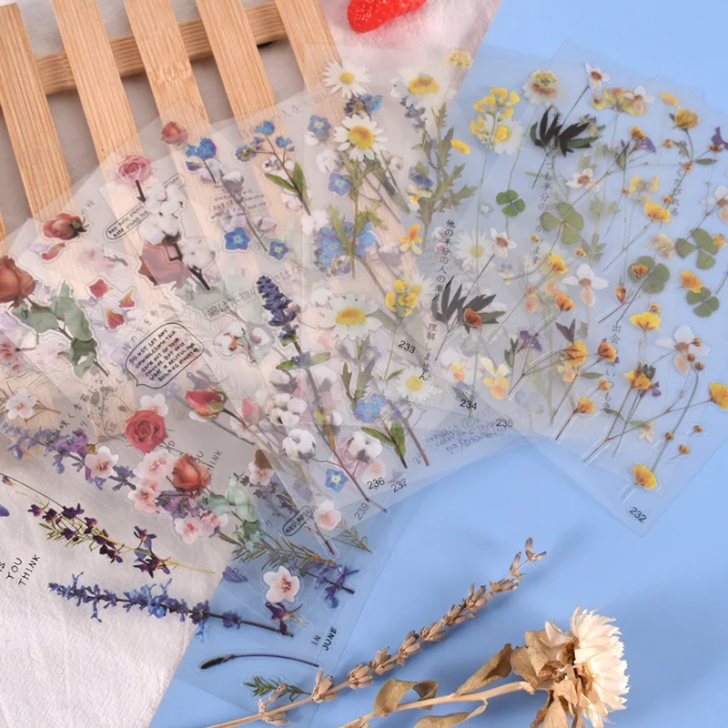 10 Sheets Transparent Flower and Plant Stickers glue dropping material glue dropping filler, Customized color
10 Sheets Transparent Flower and Plant Stickers glue dropping material glue dropping filler, Customized color