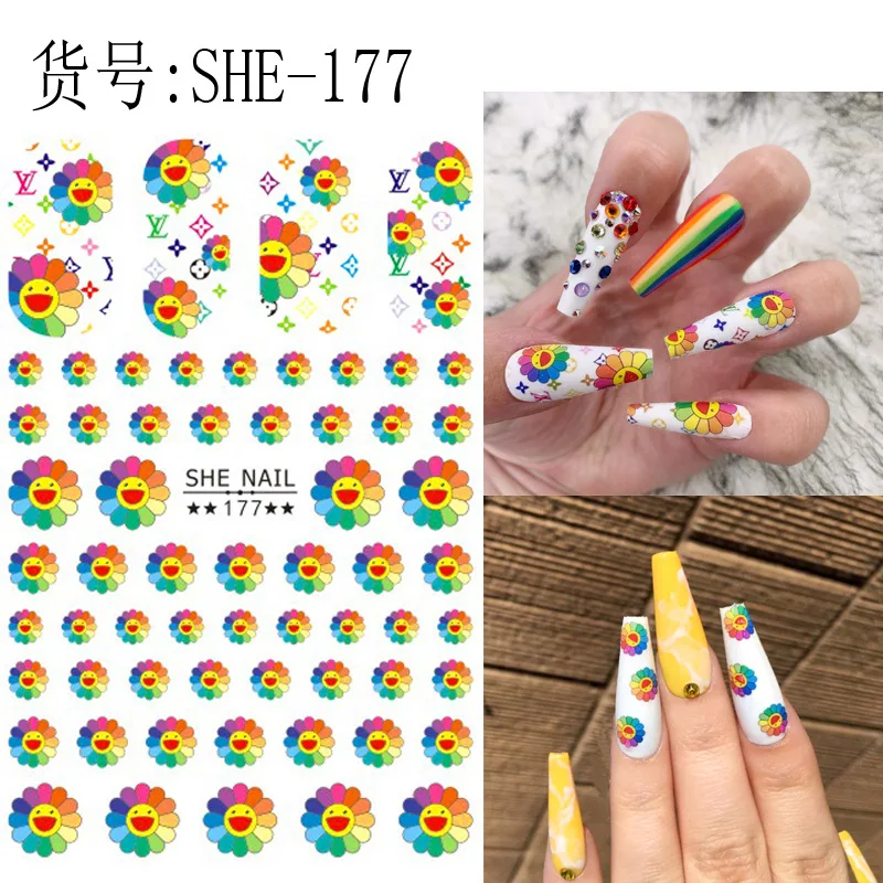 Wholesale Japanese Sunflower Nail Stickers Decoration Bright Yellow Sun Flowers 3d Nail Decals Adhesive Sticker
Wholesale Japanese Sunflower Nail Stickers Decoration Bright Yellow Sun Flowers 3d Nail Decals Adhesive Sticker