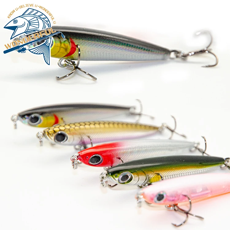 3g PVC Plastic Hard Freshwater Swim Bait Jigging Sinking Vibration Wobbler Fishing Pencil Lure
3g PVC Plastic Hard Freshwater Swim Bait Jigging Sinking Vibration Wobbler Fishing Pencil Lure