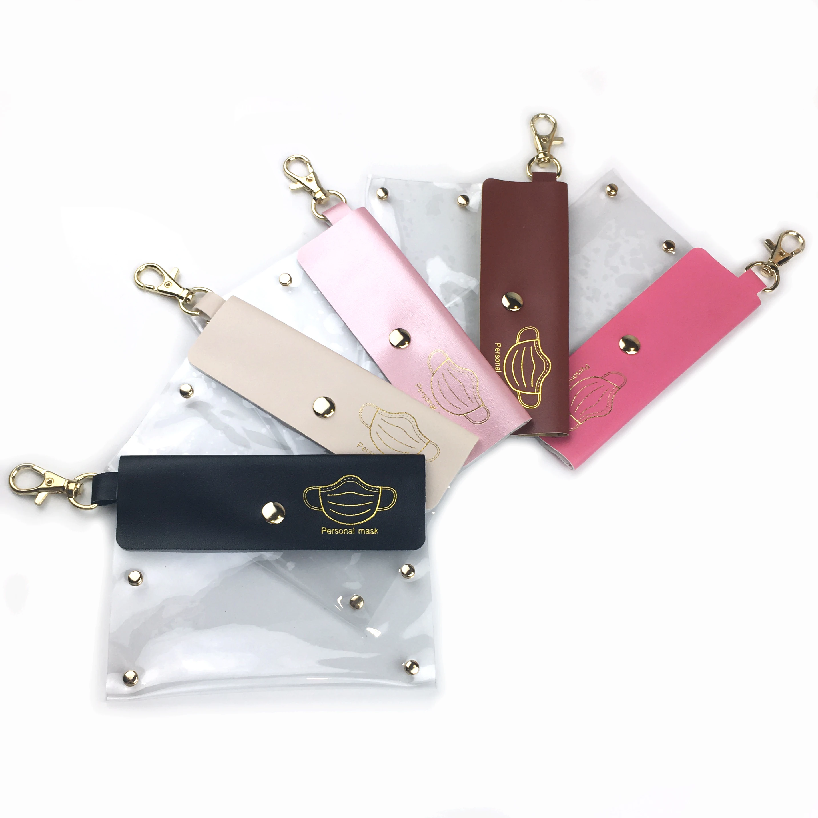 Portable Plastic Clear PVC Masking Holder Case Face Masking Storage Bag, Rose, beige, brown, pink, black
Portable Plastic Clear PVC Masking Holder Case Face Masking Storage Bag, Rose, beige, brown, pink, black