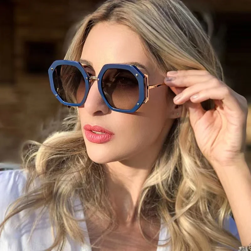 Women luxury polygon sunglasses oversized high quality vintage trendy sunglasses 2022 in stock
Women luxury polygon sunglasses oversized high quality vintage trendy sunglasses 2022 in stock