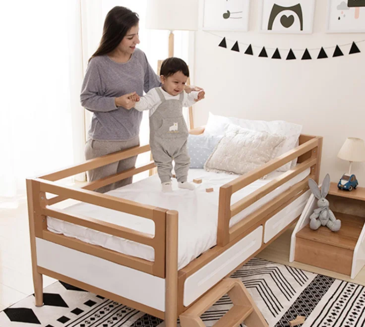 extendable childs bed