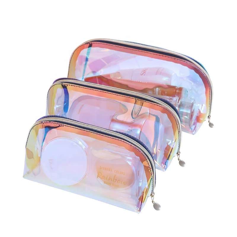 New TPU laser waterproof clear zipper dazzle color storage three sets of simple makeup cosmetic bag
New TPU laser waterproof clear zipper dazzle color storage three sets of simple makeup cosmetic bag