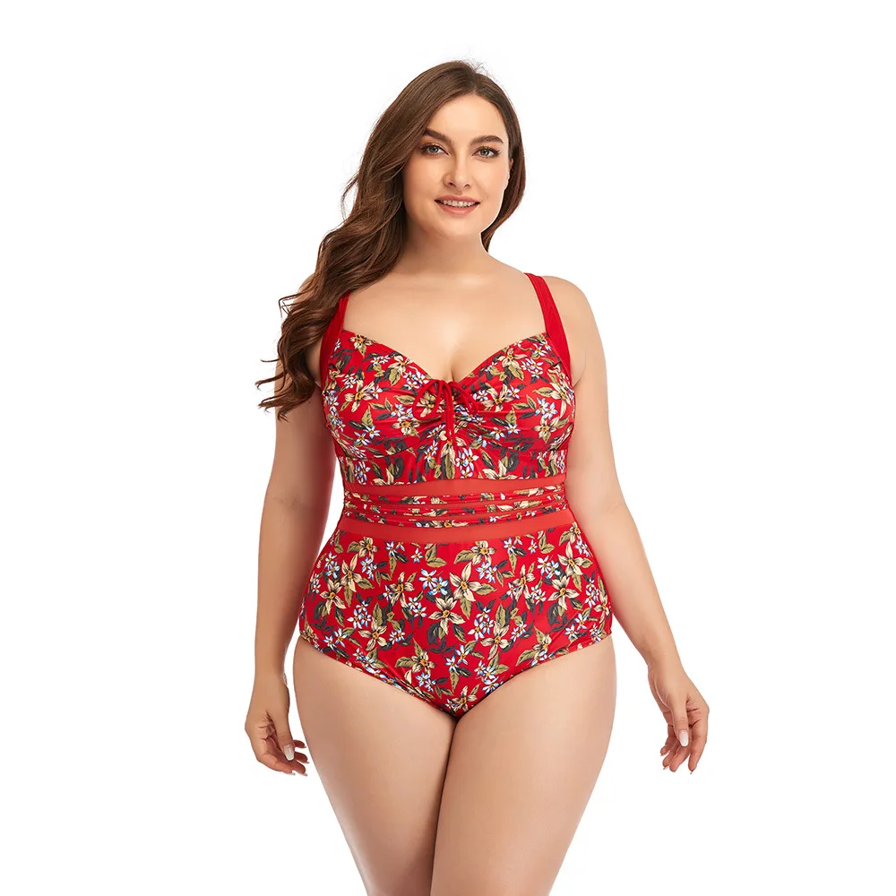 New One-Piece Swimsuit Large Size Multi-Color Printing Sexy European And American Retro Woman Swimsuit
New One-Piece Swimsuit Large Size Multi-Color Printing Sexy European And American Retro Woman Swimsuit