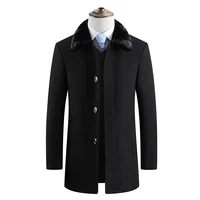 2019 New Arrivals Mens Thermal Winter Coat Plus Velvet Thicken Warm Jacket Black Business Casual Wool Coat
2019 New Arrivals Mens Thermal Winter Coat Plus Velvet Thicken Warm Jacket Black Business Casual Wool Coat