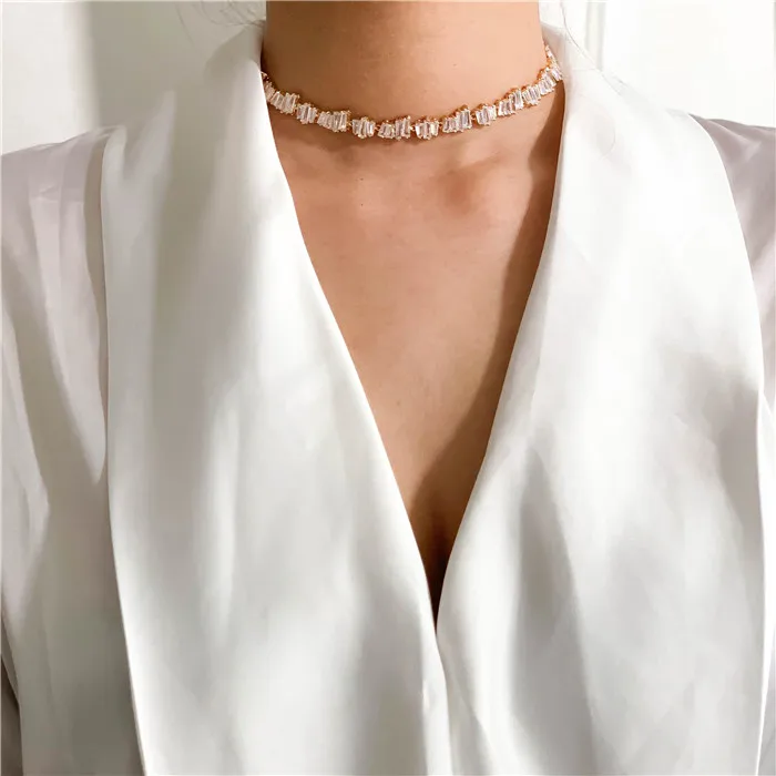 Christmas gift luxury18k gold cz zircon choker necklace adjustable clavicle irregular broken zirconia stone statement necklace, Picture
Christmas gift luxury18k gold cz zircon choker necklace adjustable clavicle irregular broken zirconia stone statement necklace, Picture