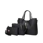 Shengnuo Manufacturer Bulk Wholesale Designer Tote Hand Bag Women'S Pu Leather Purses Handbags Set For Ladies