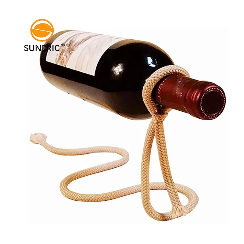 Craft Chain Wine Rack Magic Suspended metal wine display rack White Rope Wine Bottle Holder, As picture
Craft Chain Wine Rack Magic Suspended metal wine display rack White Rope Wine Bottle Holder, As picture