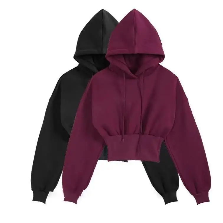 Street syle solid color blank thick hoodie custom loose crop top long sleeves hoodie, Picture shows
Street syle solid color blank thick hoodie custom loose crop top long sleeves hoodie, Picture shows