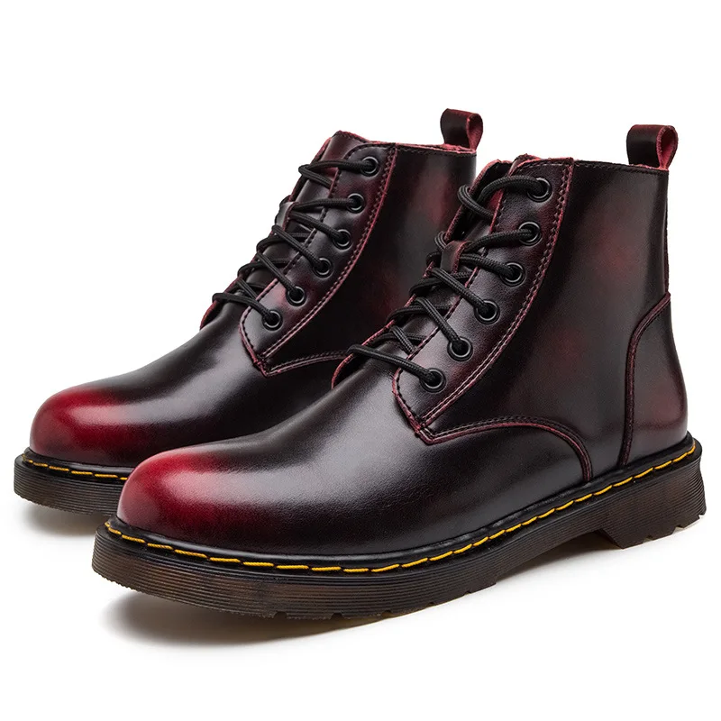 Fast delivery wholesale men's boots fashion trend PU black motorcycle boots big size rubber sole hunting boots, Black, red, brown
Fast delivery wholesale men's boots fashion trend PU black motorcycle boots big size rubber sole hunting boots, Black, red, brown