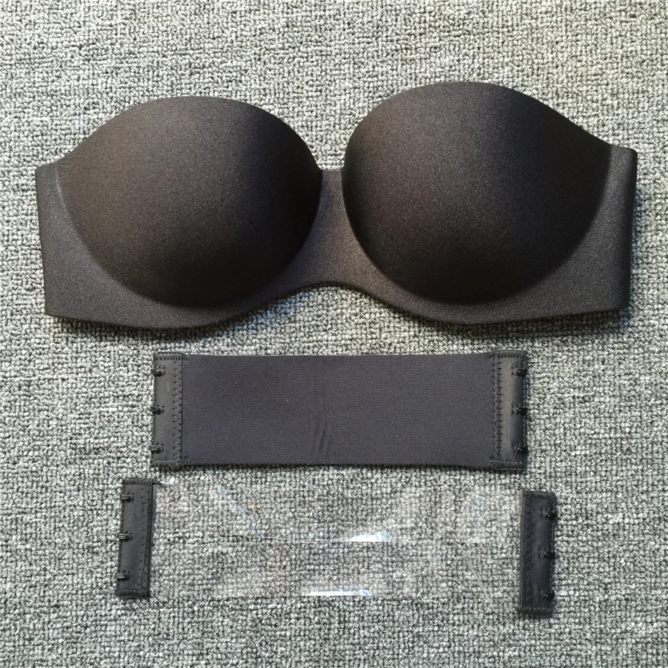 Factory Wholesale Invisible Seamless Shoulder Strap Skid-proof Underwear Women's Wedding Dress One-piece Gathering Bras, Black/skin
Factory Wholesale Invisible Seamless Shoulder Strap Skid-proof Underwear Women's Wedding Dress One-piece Gathering Bras, Black/skin