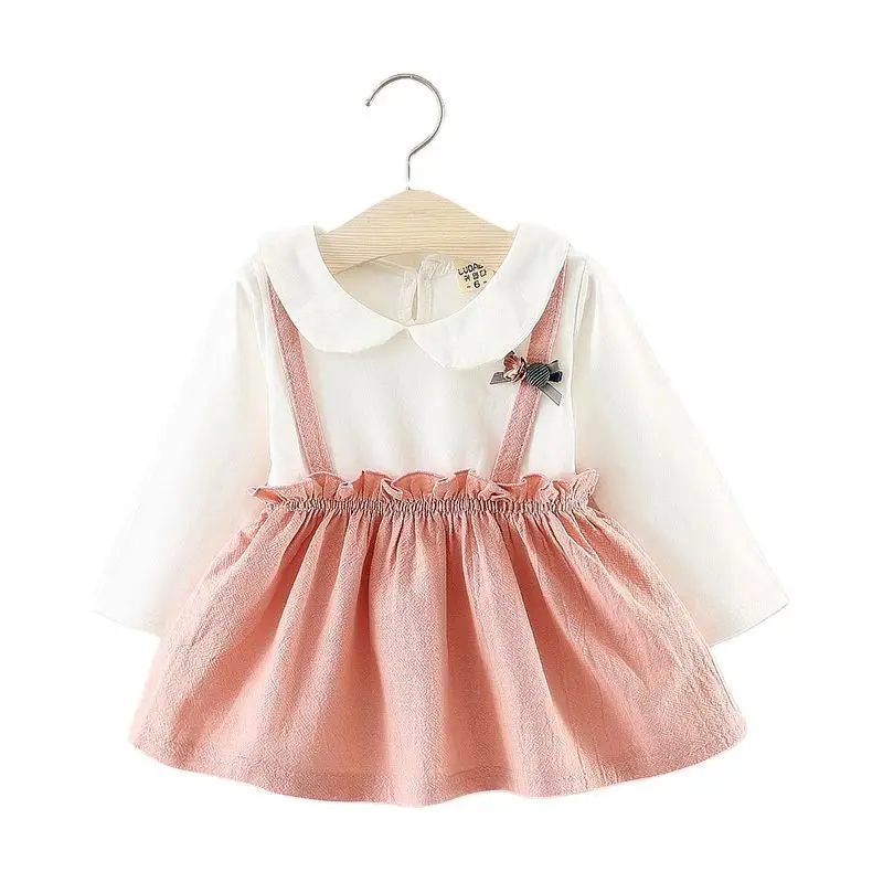autumn kids girls long sleeves plain color ruffles dress children girls sweet dress
autumn kids girls long sleeves plain color ruffles dress children girls sweet dress