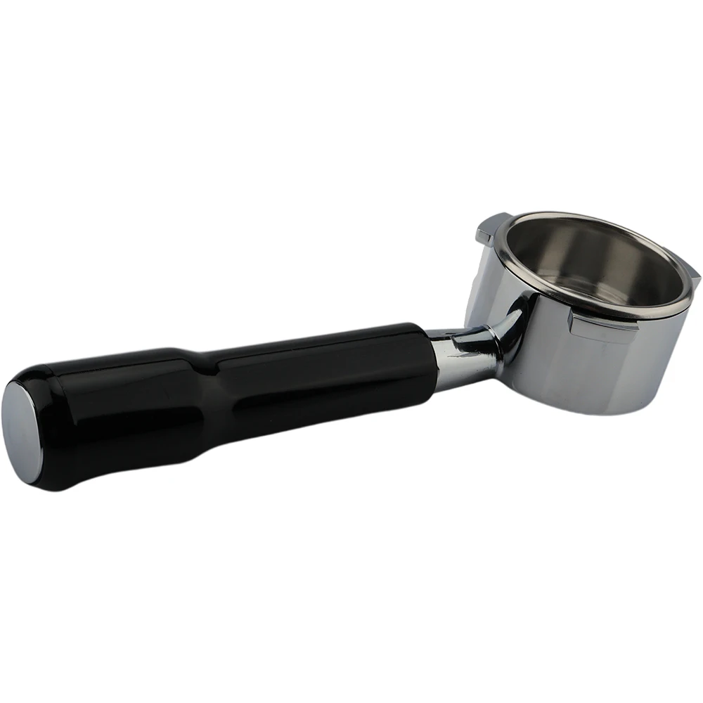 Black Portafilter 54mm Coffee Bottomless Portafilter 2 Cups Capacity Coffee Handle for Breville
Black Portafilter 54mm Coffee Bottomless Portafilter 2 Cups Capacity Coffee Handle for Breville