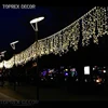 Snow Down Effect White Cable Long LED Icicle Fairy Lights 230V LED Icicle String Fairy Light Chain