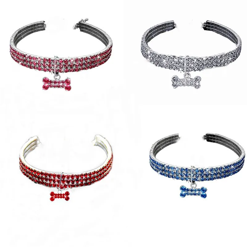 Wholesale multicolor High quality, stylish and simple Rhinestone Pet Elastic Dog Collar Jewelry
Wholesale multicolor High quality, stylish and simple Rhinestone Pet Elastic Dog Collar Jewelry