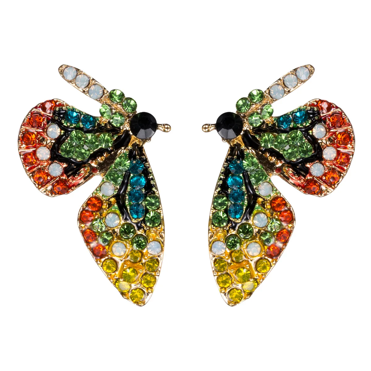 Y&Y S925 Silver Needle Butterfly Wing Color Diamond Full Diamond Super Fairy Stud Earrings, Picture
Y&Y S925 Silver Needle Butterfly Wing Color Diamond Full Diamond Super Fairy Stud Earrings, Picture