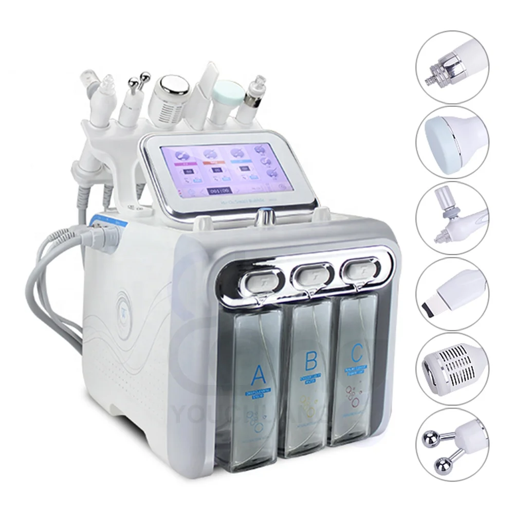 ELON-YC 6 IN 1 Hydra Cleaning Water Jet Beauty Machine skin care beauty Equipment facial water hydro skin beauty oxygen machine
ELON-YC 6 IN 1 Hydra Cleaning Water Jet Beauty Machine skin care beauty Equipment facial water hydro skin beauty oxygen machine