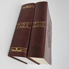 Sewn Binding Bible holy bible custom Leather Hardcover Bible Book Printing