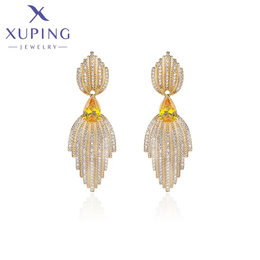 YSearring-1158 Xuping Jewelry Fashion Luxury 18k Gold Jewelry Earrings Valentine's Day Gift Earrings For Women
YSearring-1158 Xuping Jewelry Fashion Luxury 18k Gold Jewelry Earrings Valentine's Day Gift Earrings For Women
