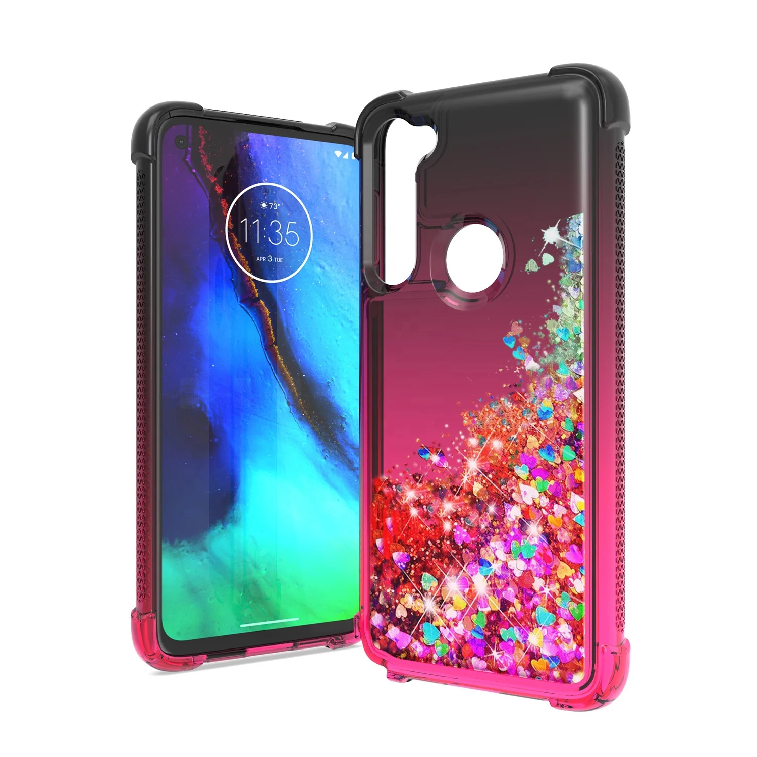 Shockproof Liquidsand phone case for Motolora G Stylus colorful little star mobile phone back cover, Multi-color, can be customized
Shockproof Liquidsand phone case for Motolora G Stylus colorful little star mobile phone back cover, Multi-color, can be customized