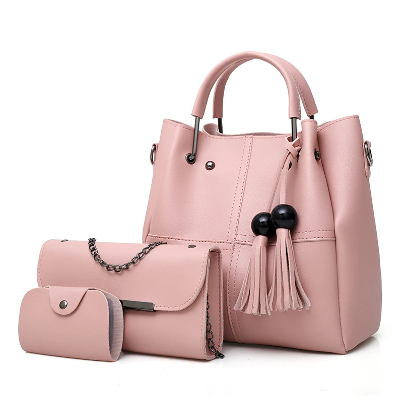China factory direct wholesale new design colorful business daily life sling cross body purse bag 3 pieces set handbag bag, Black, brown, red, gray, pink, white or customise
China factory direct wholesale new design colorful business daily life sling cross body purse bag 3 pieces set handbag bag, Black, brown, red, gray, pink, white or customise