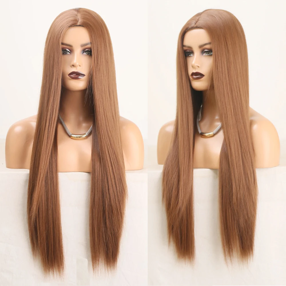 Long Hair golden Color Wig Set Chemical Fiber High Temperature Wire Straight Wig, White gold
Long Hair golden Color Wig Set Chemical Fiber High Temperature Wire Straight Wig, White gold